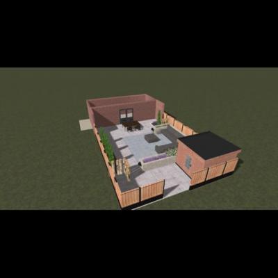1 Aanleg Nieuwbouw Woning Tekening