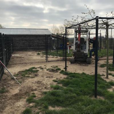 Hondenkennel Tegels Tegen Graven (voor)